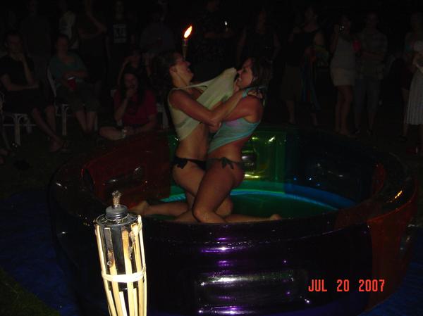 jello wrestling